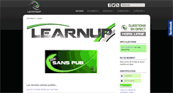 Desktop Screenshot of learnup.fr