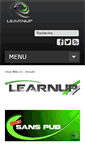 Mobile Screenshot of learnup.fr